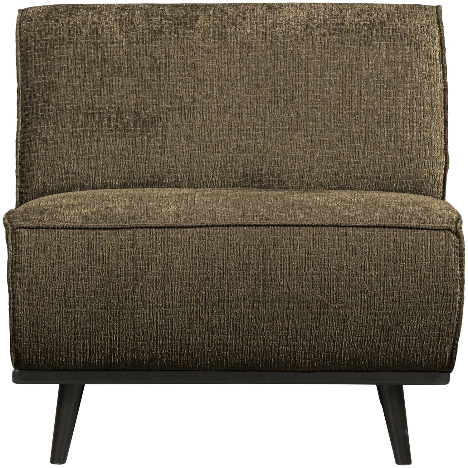 Poltrona in velluto grezzo Statement 79x77 cm
