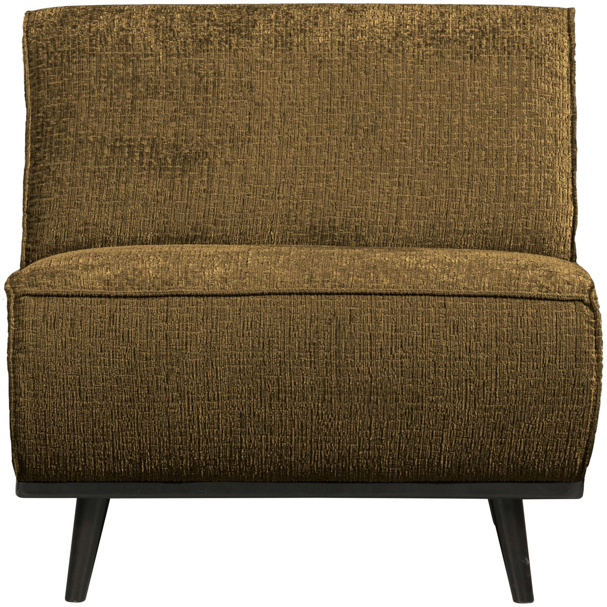 Poltrona in velluto grezzo Statement 79x77 cm