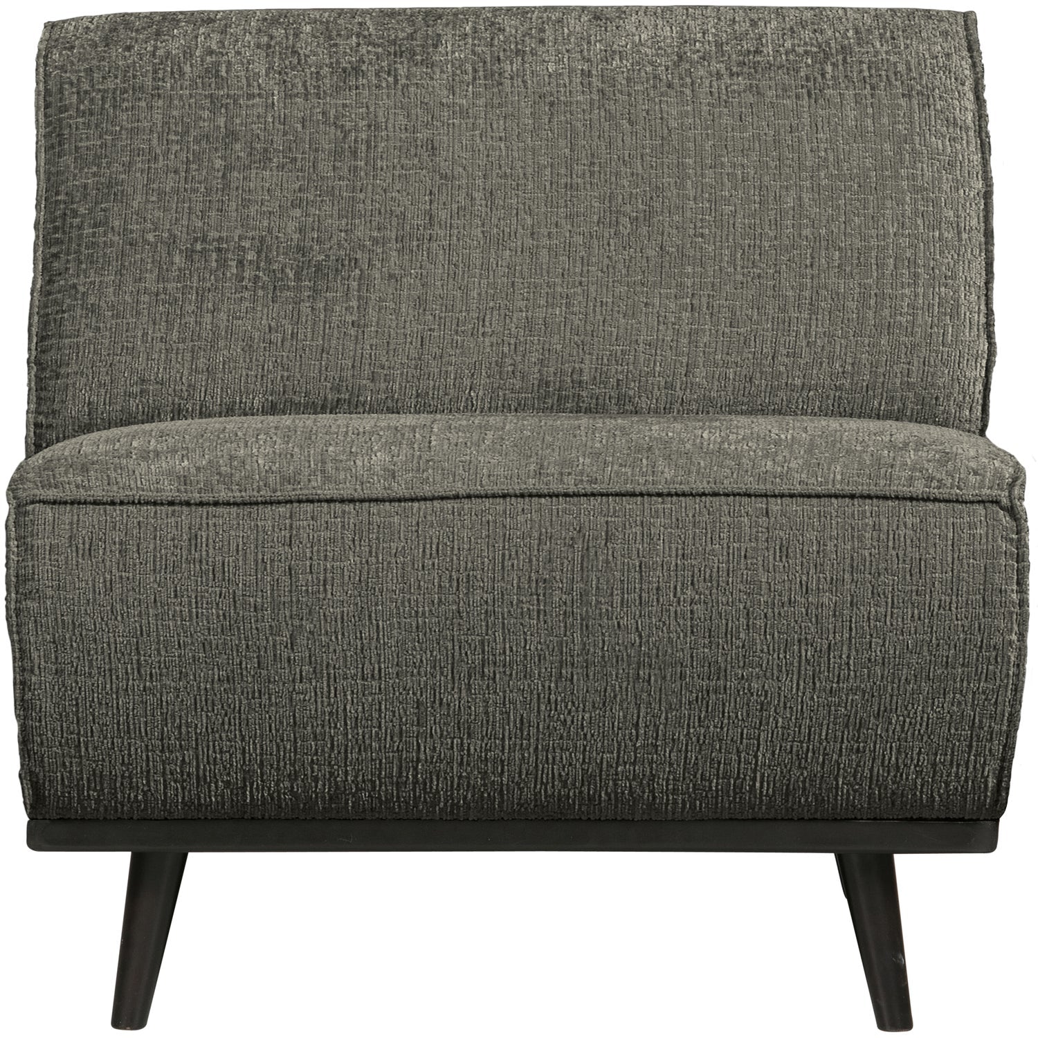 Poltrona in velluto grezzo Statement 79x77 cm