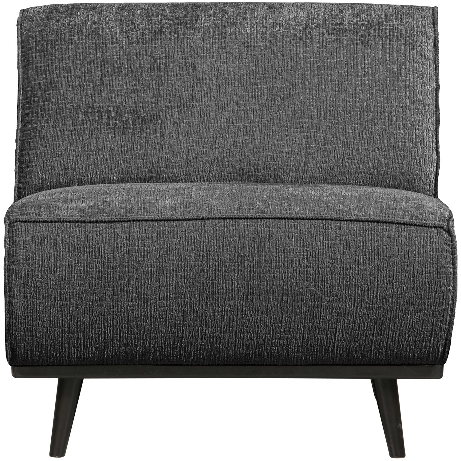 Poltrona in velluto grezzo Statement 79x77 cm