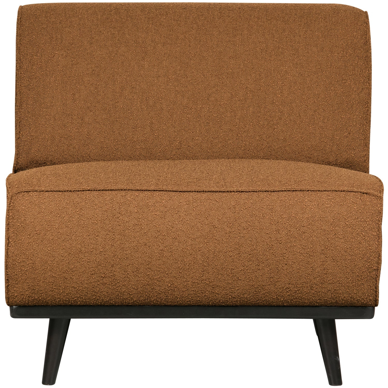 Poltrona in tessuto bouclé Statement 79x77 cm