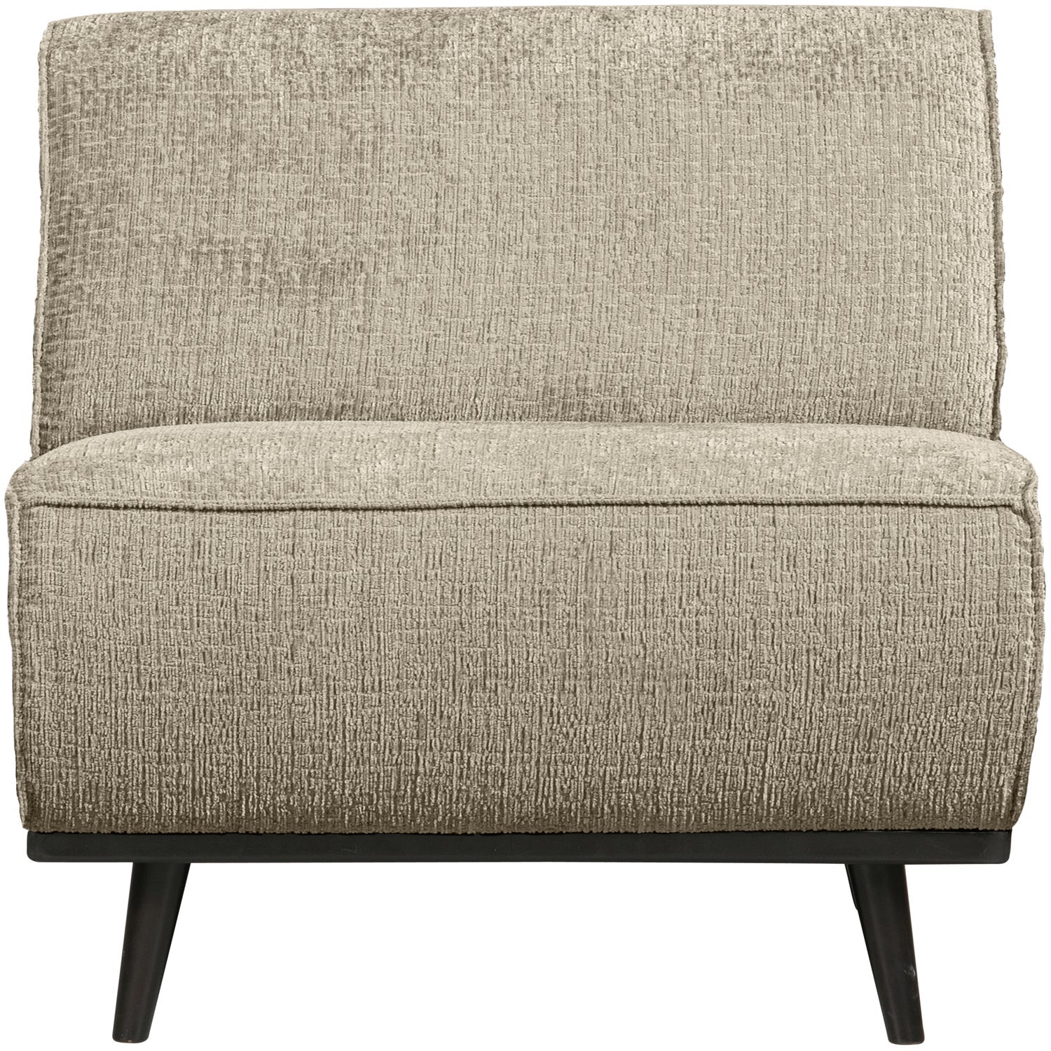 Poltrona in velluto grezzo Statement 79x77 cm