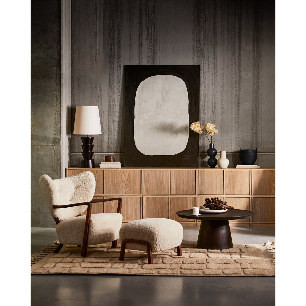 Mobile contenitore in rovere Modulair - modulo componibile