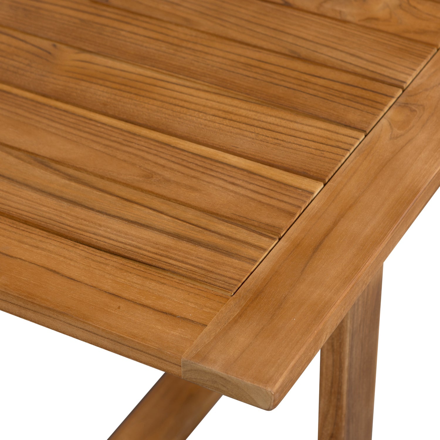 Tavolo da esterno in legno di teak Beaver 240x75 cm