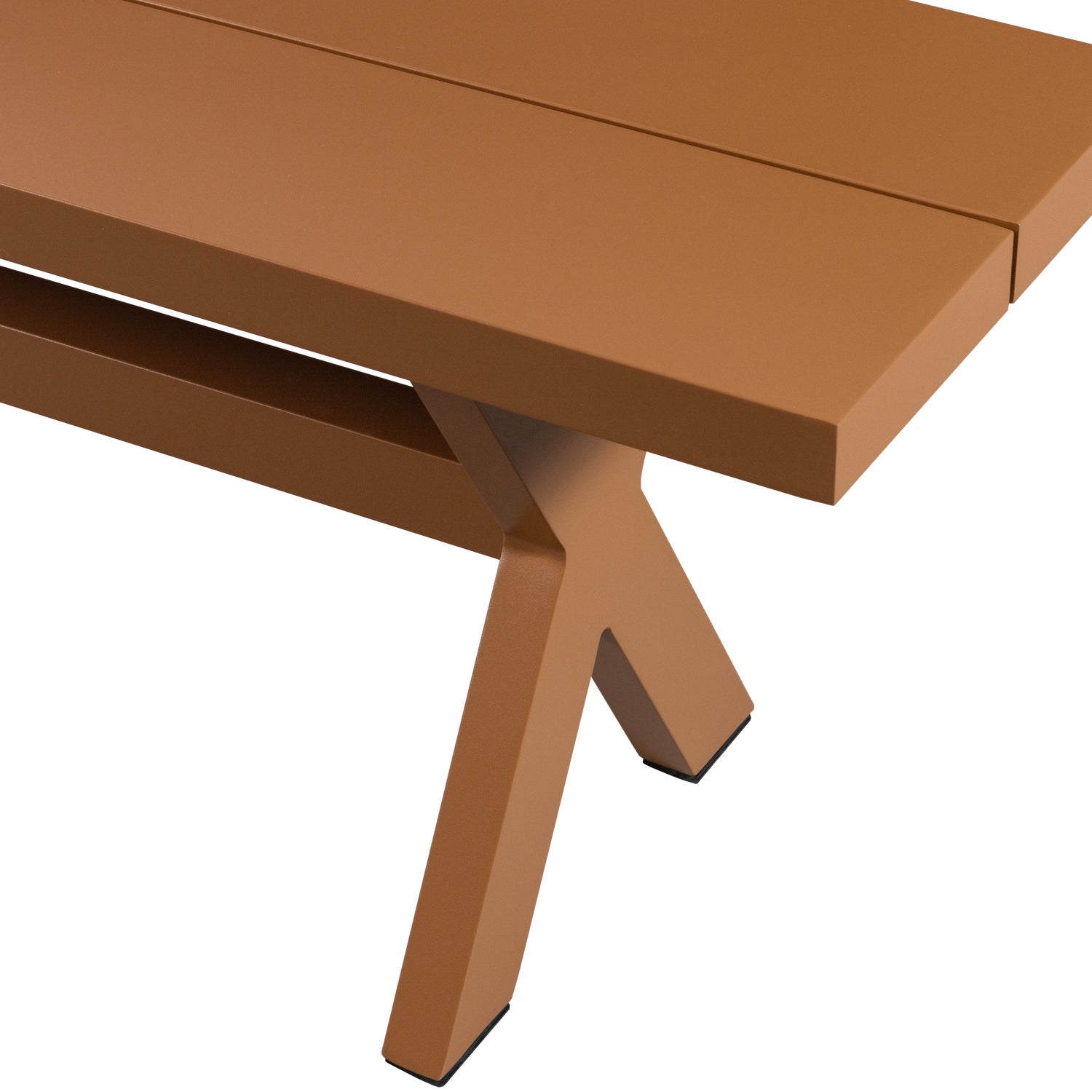 Panca da picnic in alluminio Delta 220x45 cm