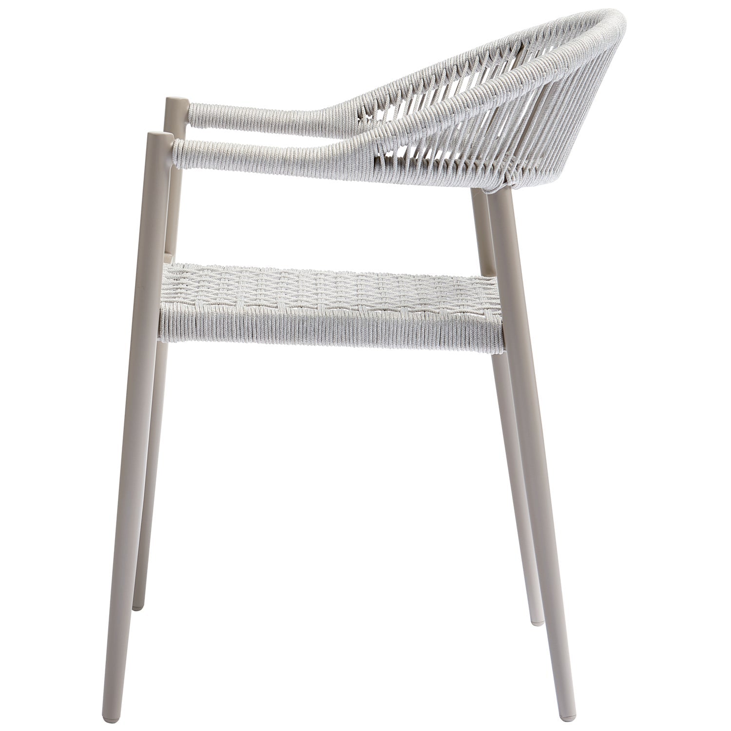 Set di 2 sedie da esterno Giana 77x57 cm
