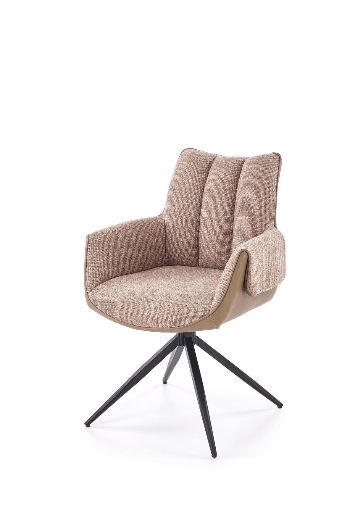 Sedia girevole in acciaio Maly 65x87 cm