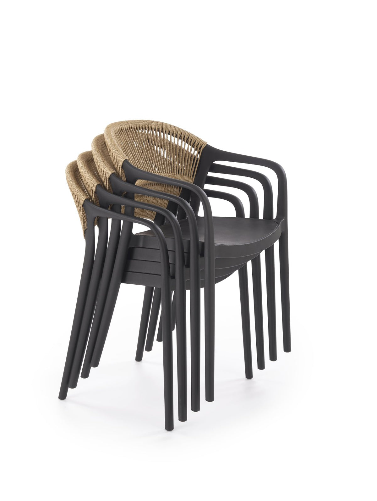 Sedia da esterno in polipropilene Ivy 56x46 cm