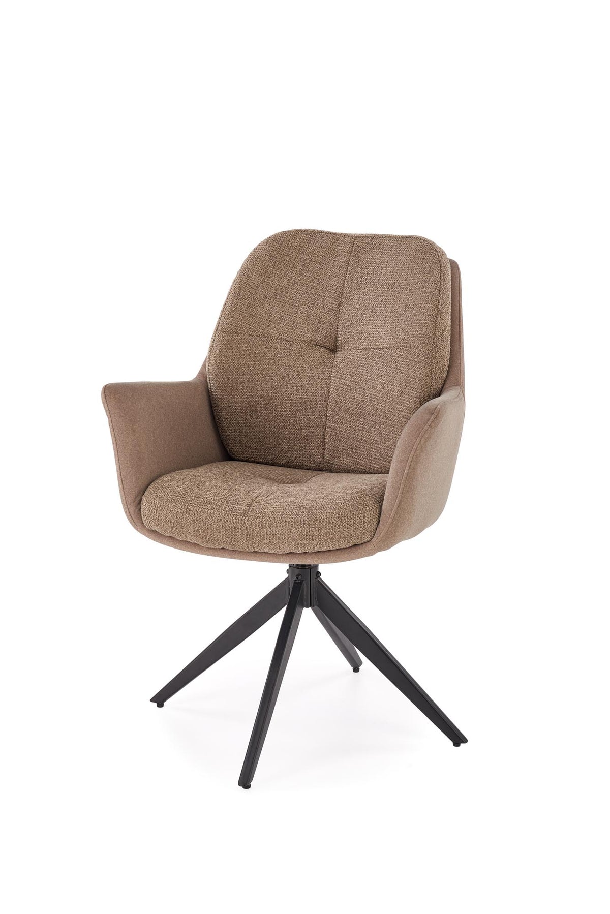 Sedia girevole in acciaio Lavy 65x94 cm