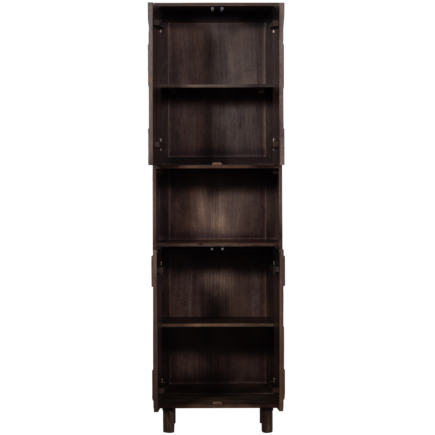 Credenza 4 ante in legno di mango Draw 200x60 cm