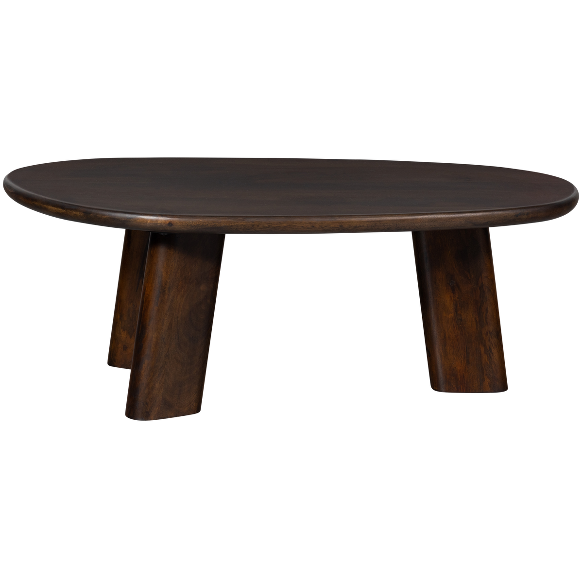 Tavolino tondo in legno di mango Roundly 40x110 cm