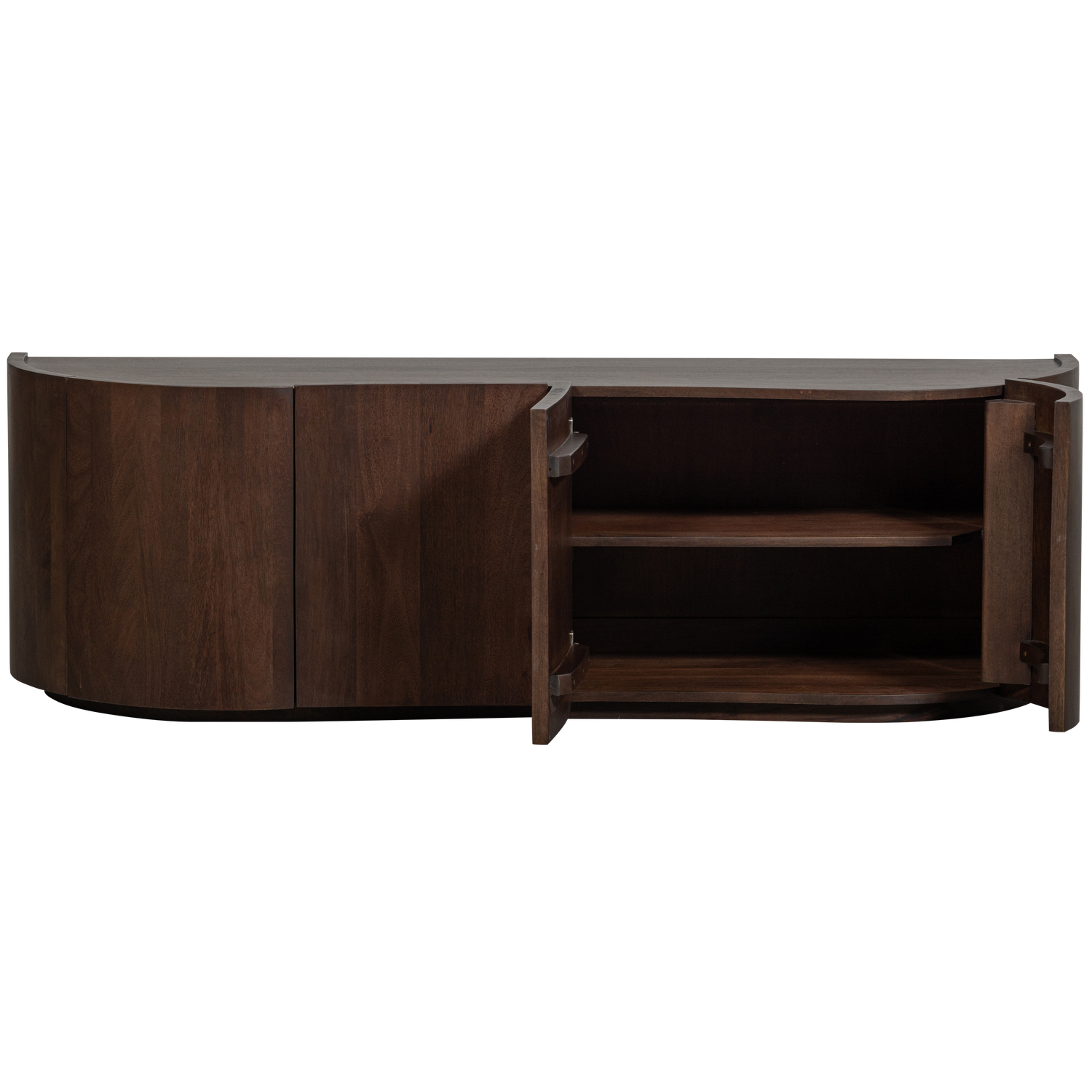 Credenza 4 ante in legno di mango Sense 50x160 cm