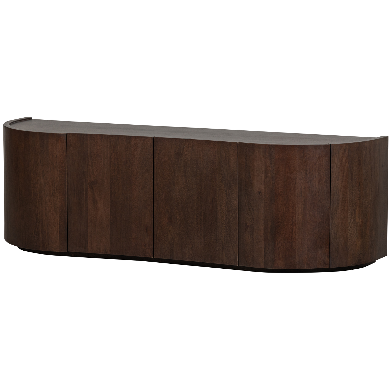 Credenza 4 ante in legno di mango Sense 50x160 cm