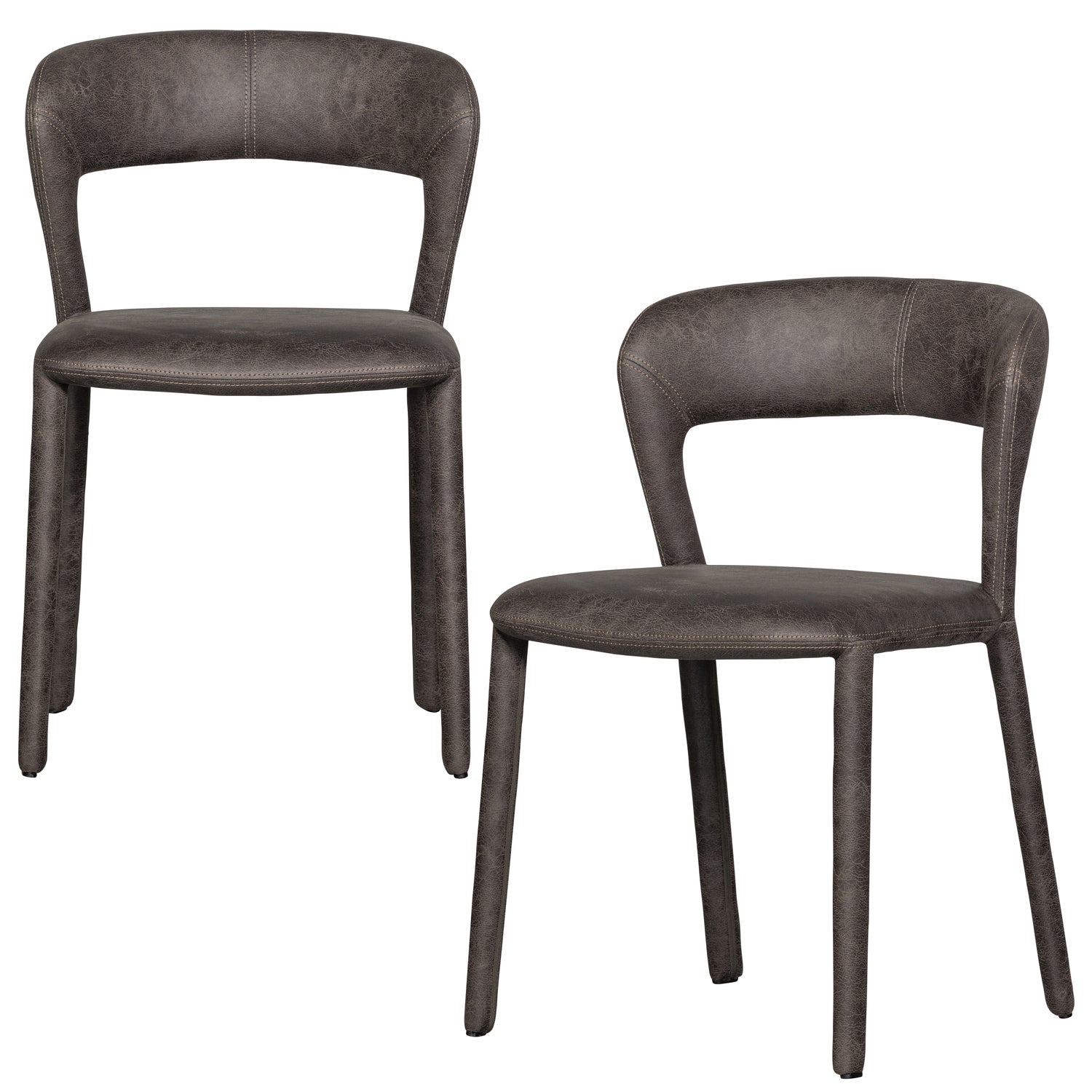 Set di 2 sedie da pranzo Noble 51x76 cm