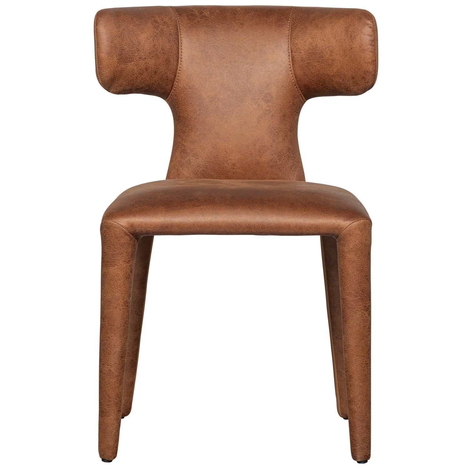 Set di 2 sedie da pranzo in similpelle Permit 52x78 cm