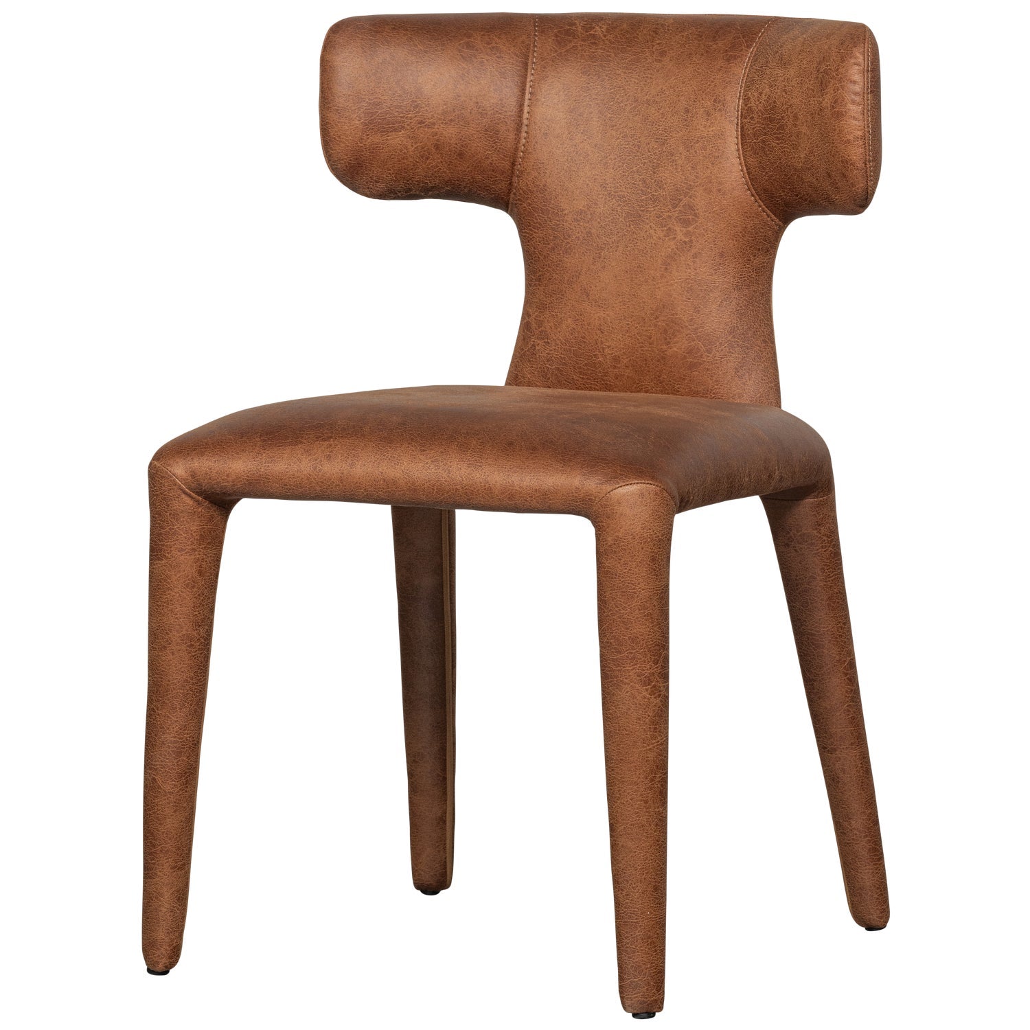 Set di 2 sedie da pranzo in similpelle Permit 52x78 cm
