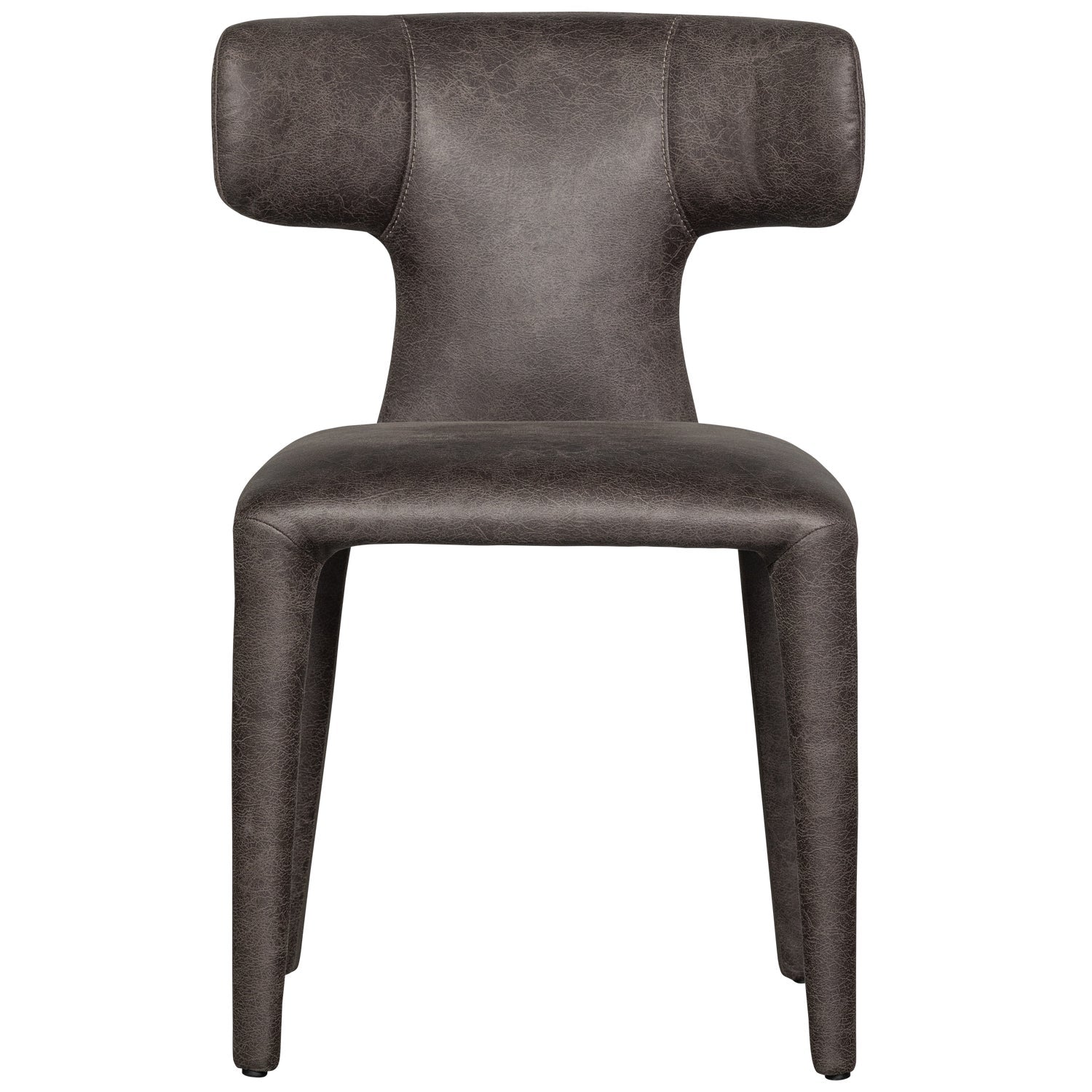 Set di 2 sedie da pranzo in similpelle Permit 52x78 cm