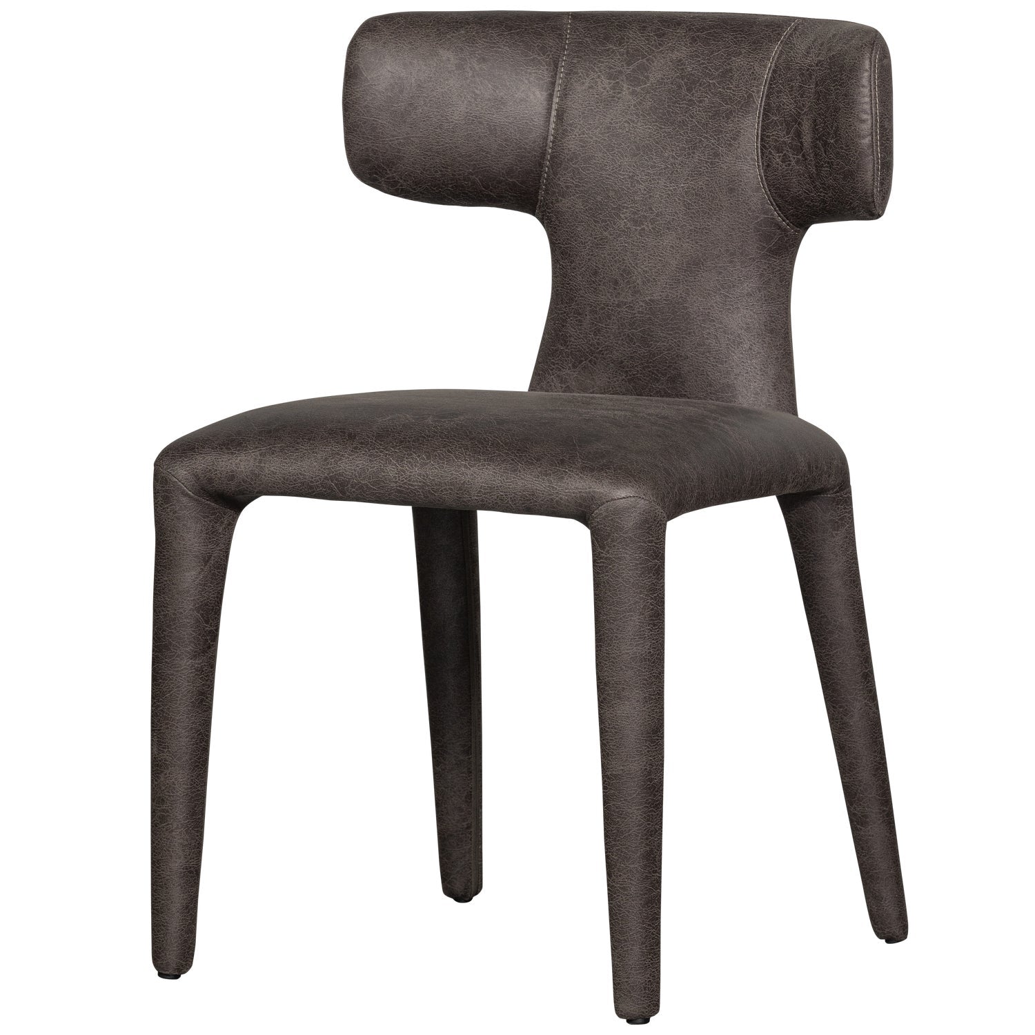 Set di 2 sedie da pranzo in similpelle Permit 52x78 cm