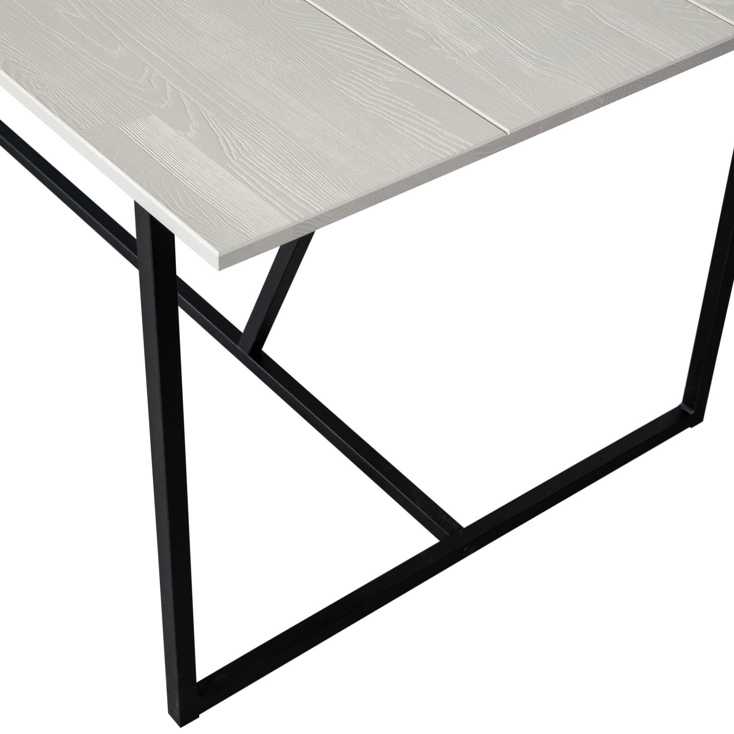 Tavolo da pranzo in legno di frassino Silas 220x75 cm