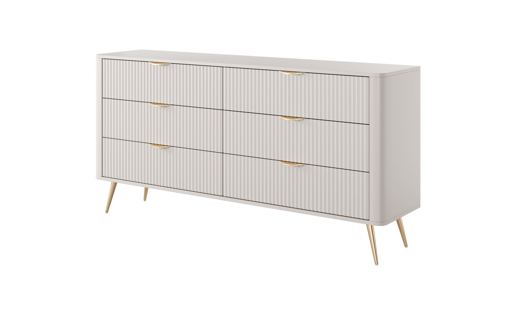 Cassettiera con 6 cassetti Essenza 163x81 cm