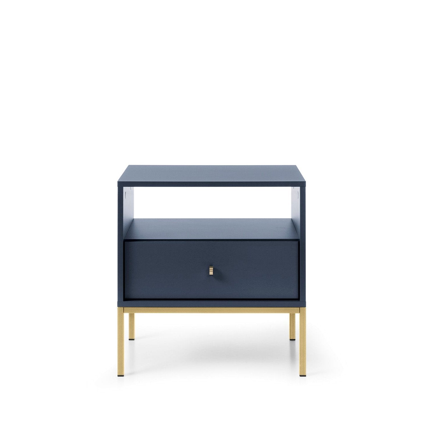 Comodino 1 cassetto in legno laminato - Canterno 54x56 cm
