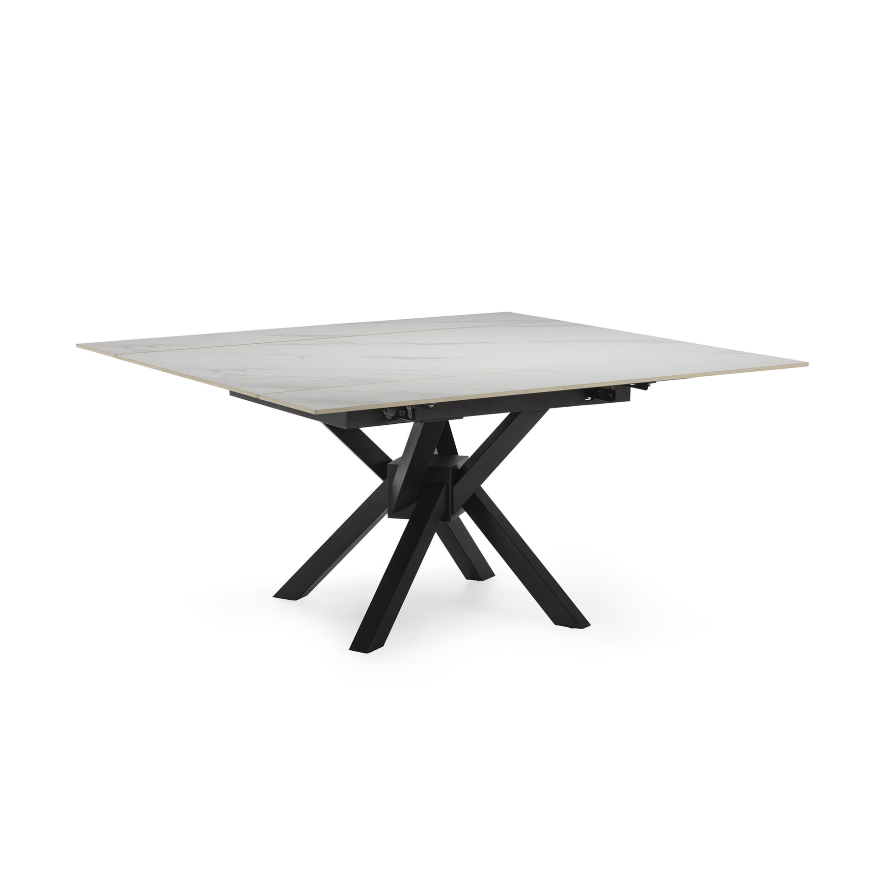Tavolo quadrato allungabile big size da 6/8 persone Marlene 150x76 cm