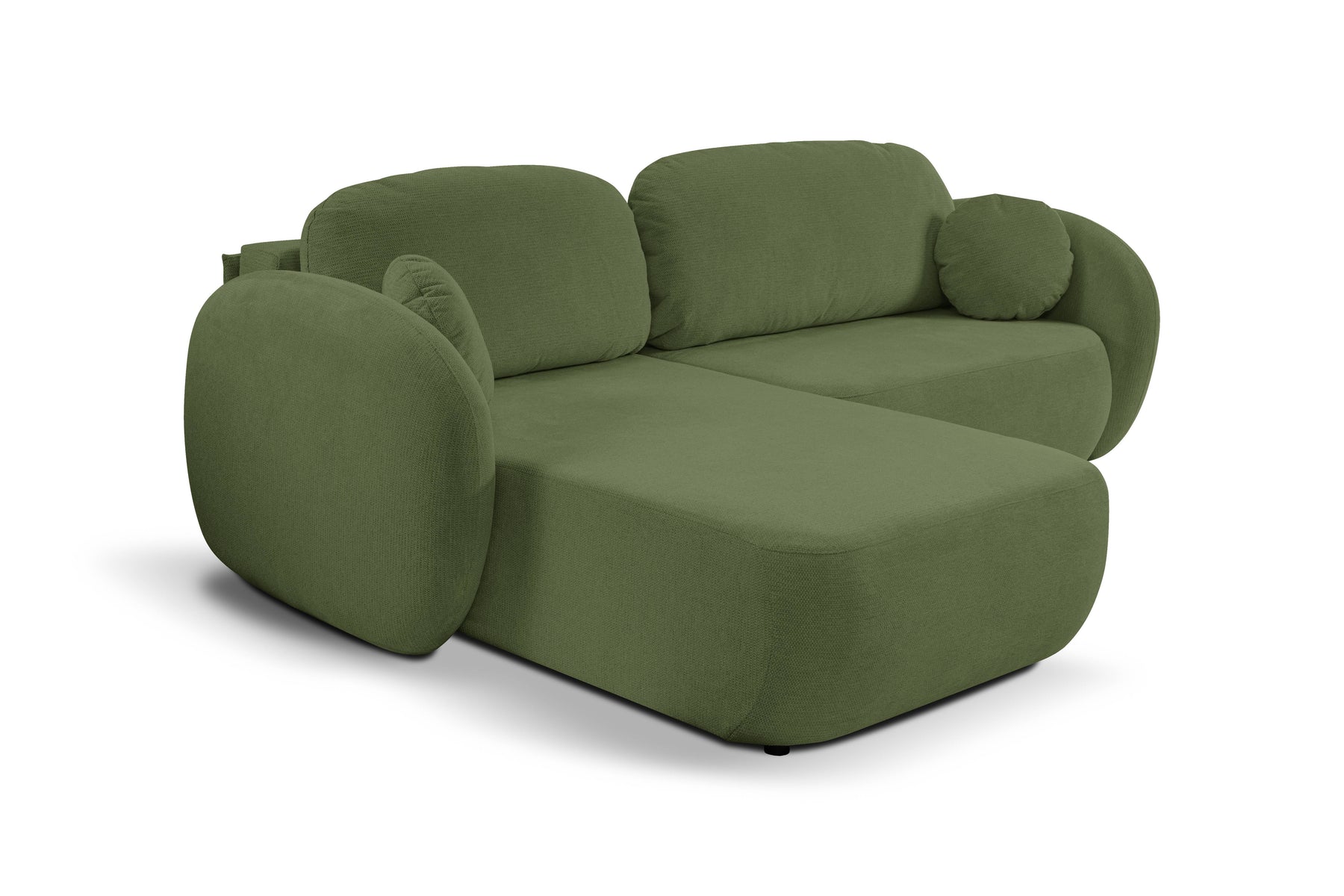 Divano letto angolare in tessuto cinigliato Madrid 248x174 cm