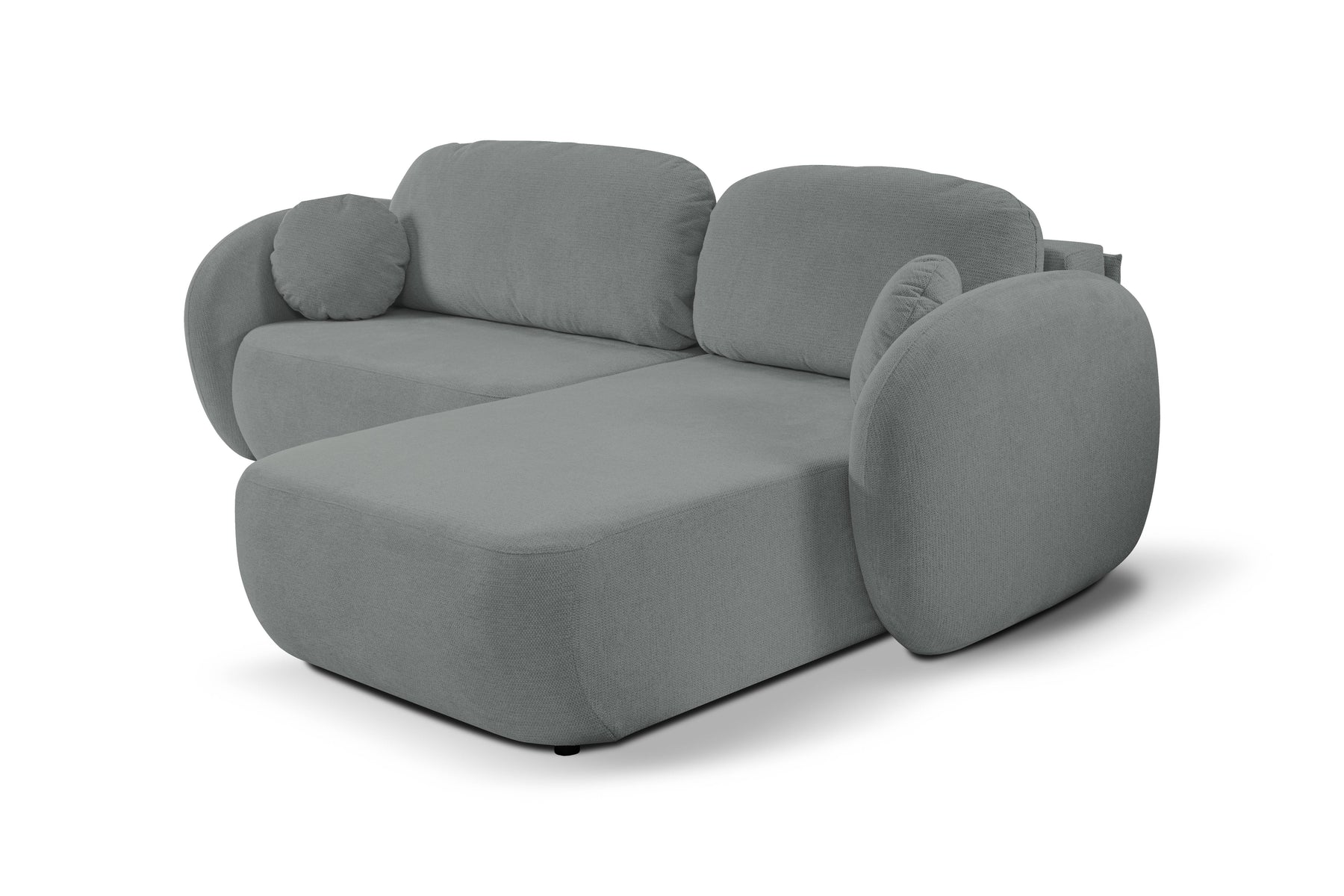 Divano letto angolare in tessuto cinigliato Madrid 248x174 cm