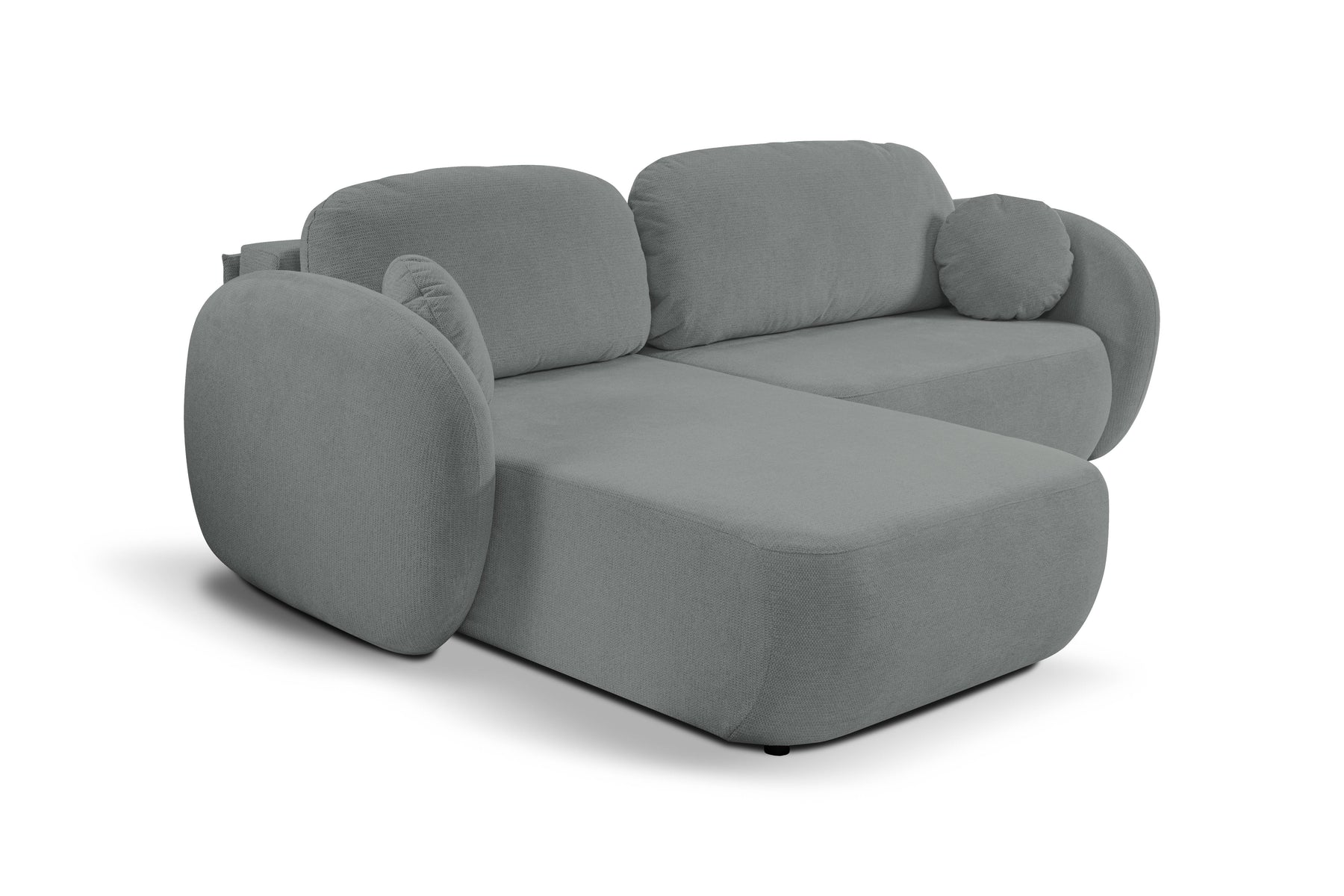 Divano letto angolare in tessuto cinigliato Madrid 248x174 cm