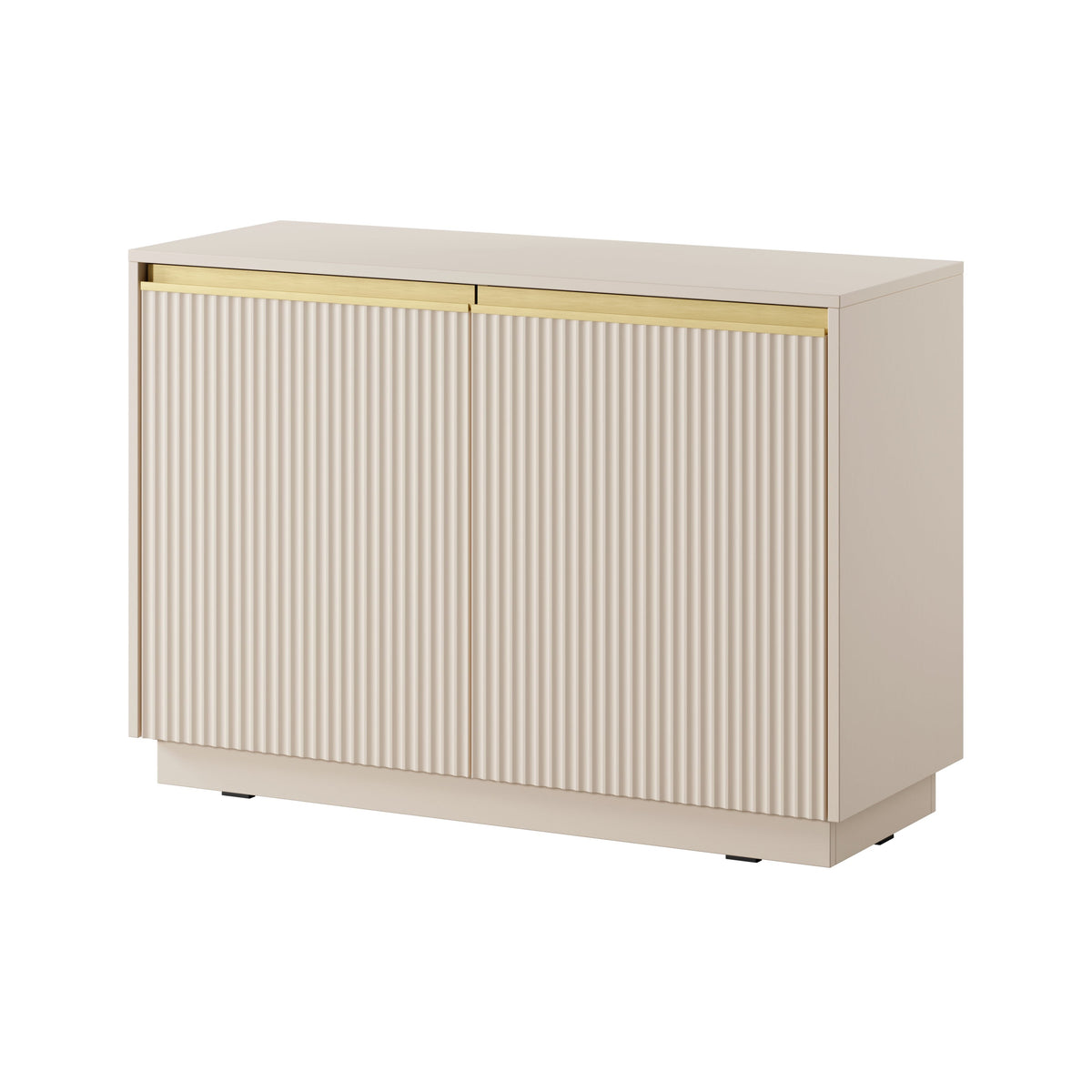 Madia a 2 ante in legno laminato Gold 104x72 cm