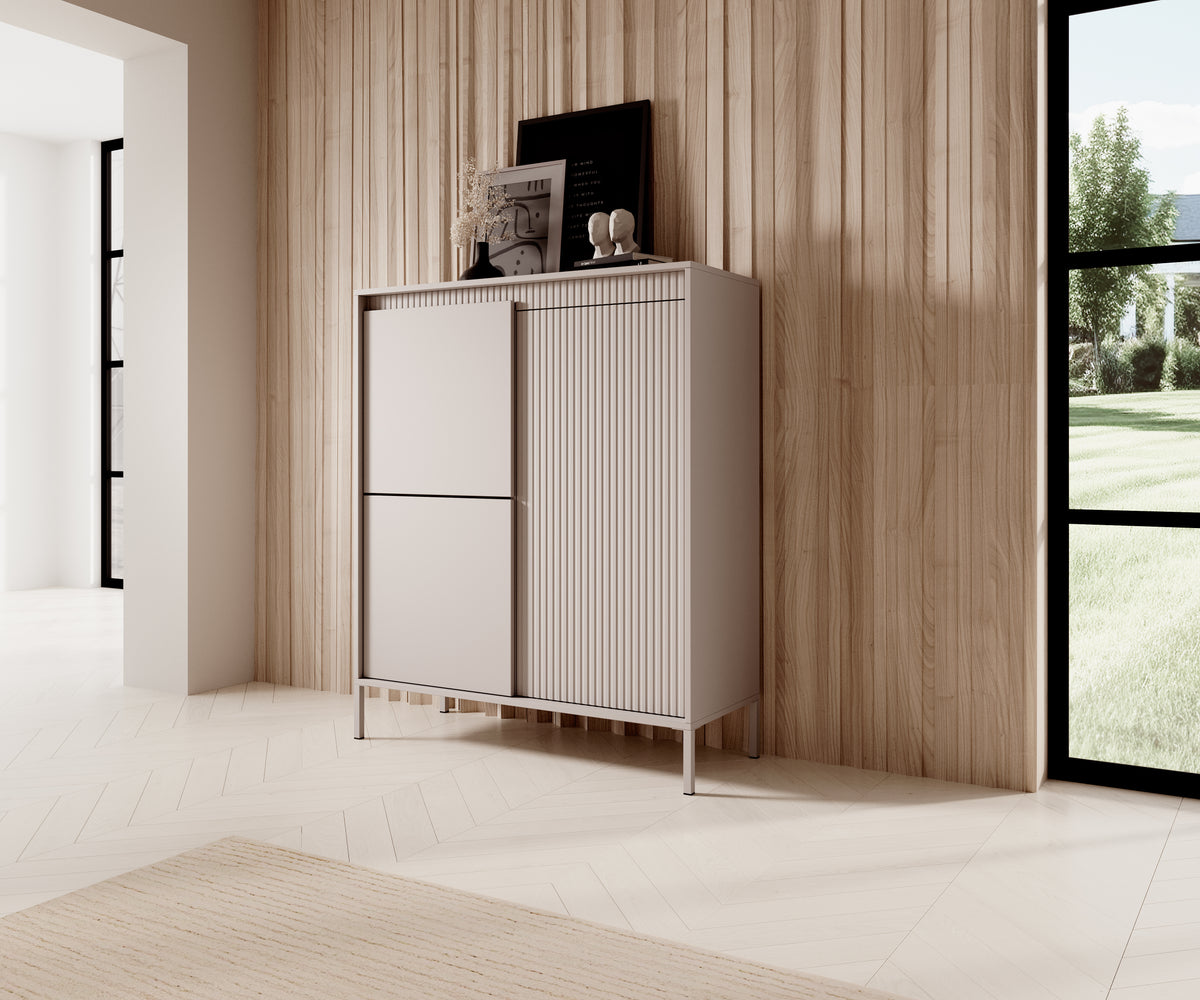 Credenza con 2 ante Nemi 103x123 cm