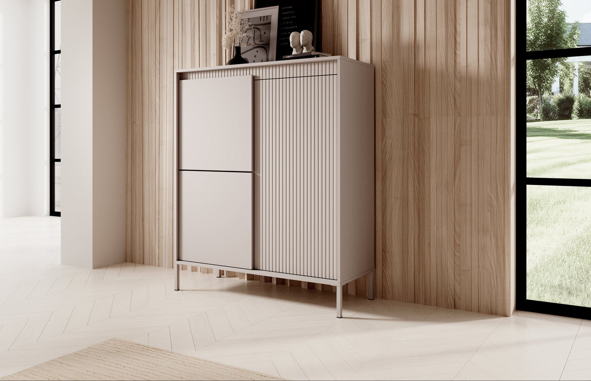 Credenza con 2 ante Nemi 103x123 cm