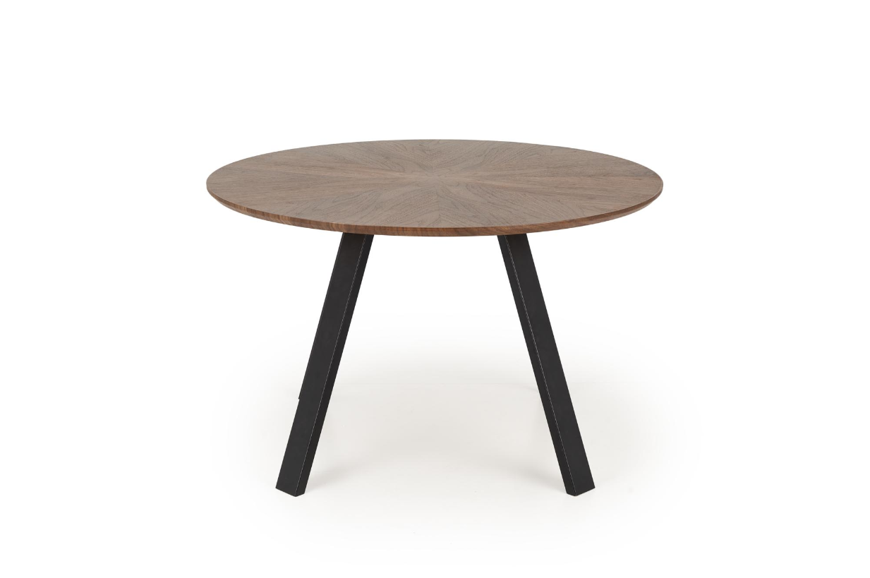 Tavolo tondo per 4/6 persone rovere Leonida 120x74 cm