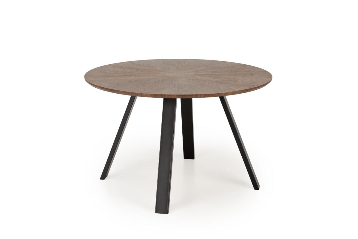 Tavolo tondo per 4/6 persone rovere Leonida 120x74 cm