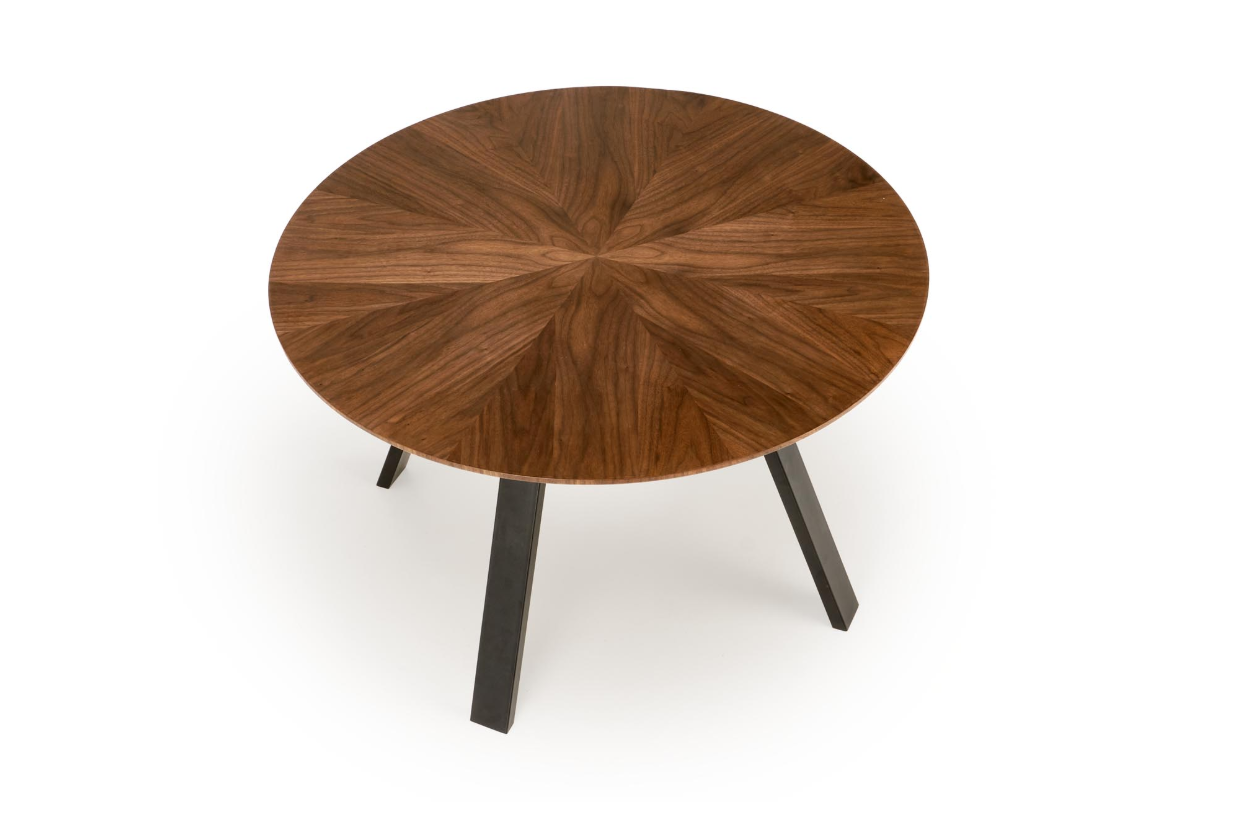 Tavolo tondo per 4/6 persone rovere Leonida 120x74 cm