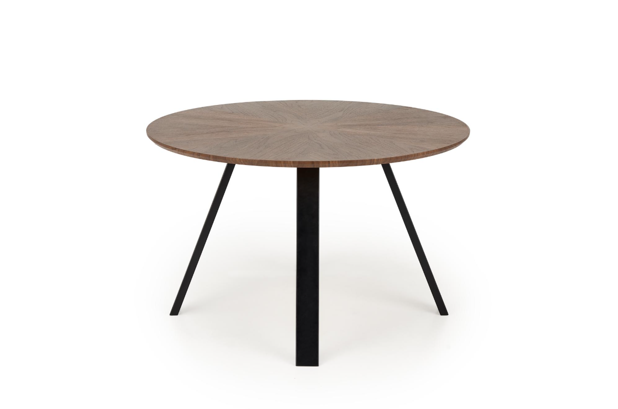 Tavolo tondo per 4/6 persone rovere Leonida 120x74 cm