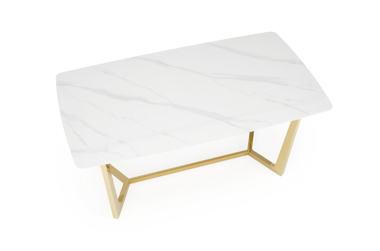 Tavolo per 4/6 persone bianco Taigeto 160x90 cm