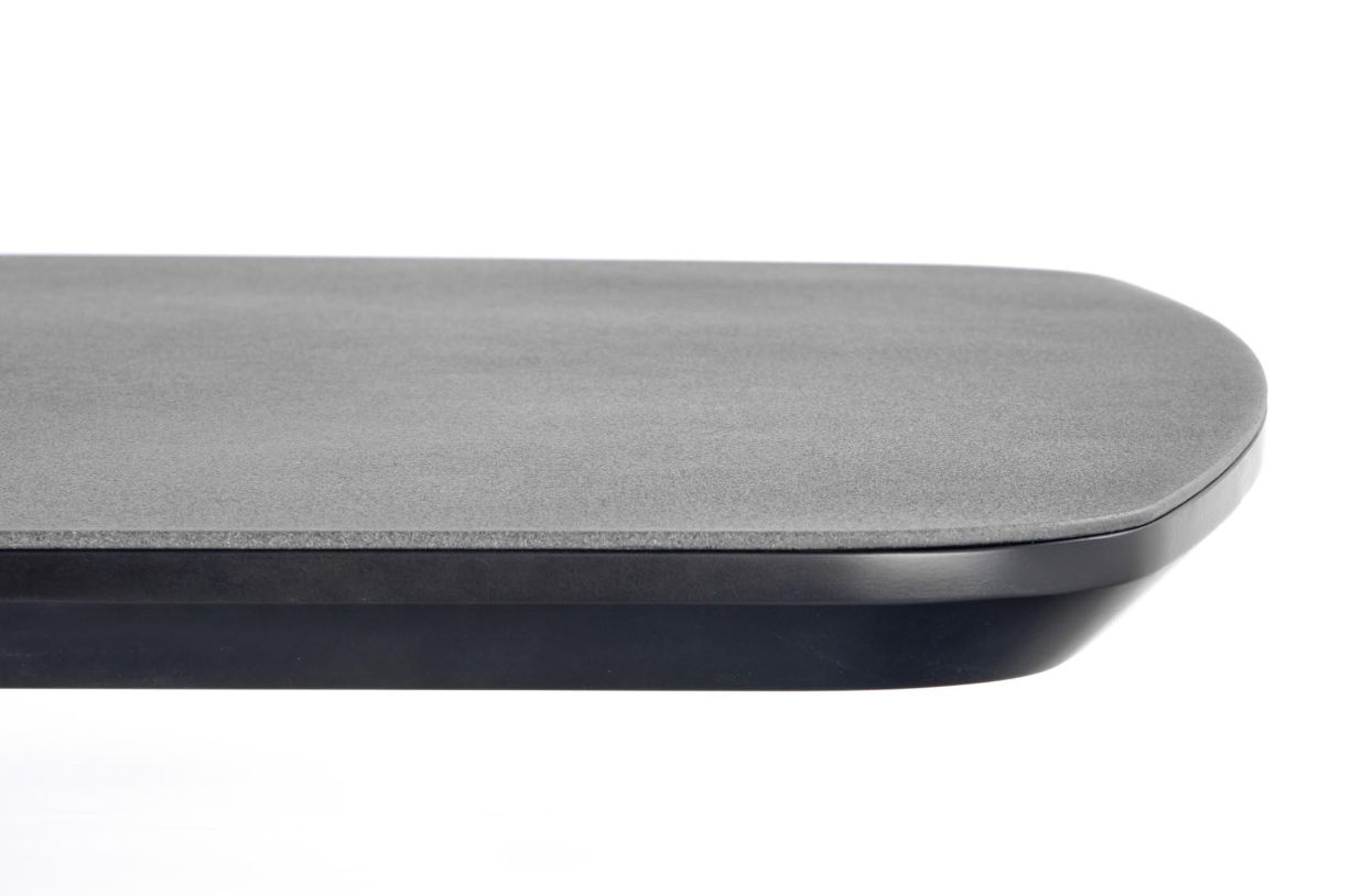 Tavolo allungabile per 6/8 persone grigio Victor 160/220x90 cm