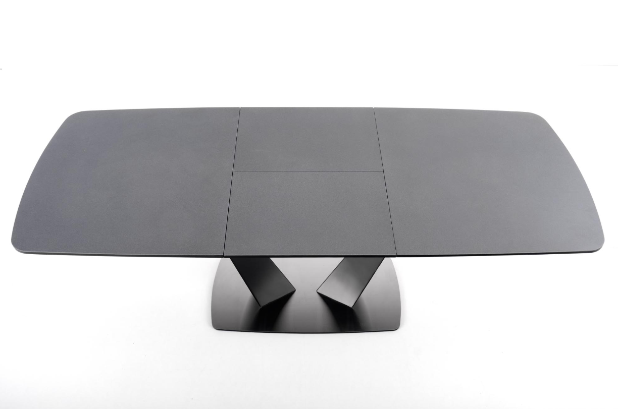 Tavolo allungabile per 6/8 persone grigio Victor 160/220x90 cm