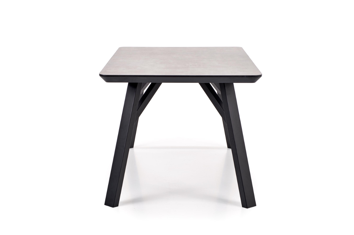 Tavolo per 4/6 persone grigio Serse 160x90 cm
