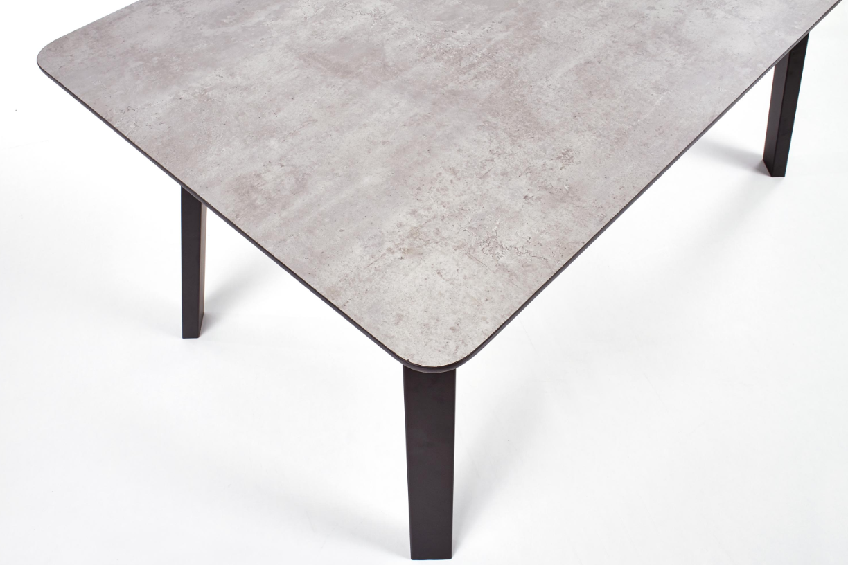 Tavolo per 4/6 persone grigio Serse 160x90 cm