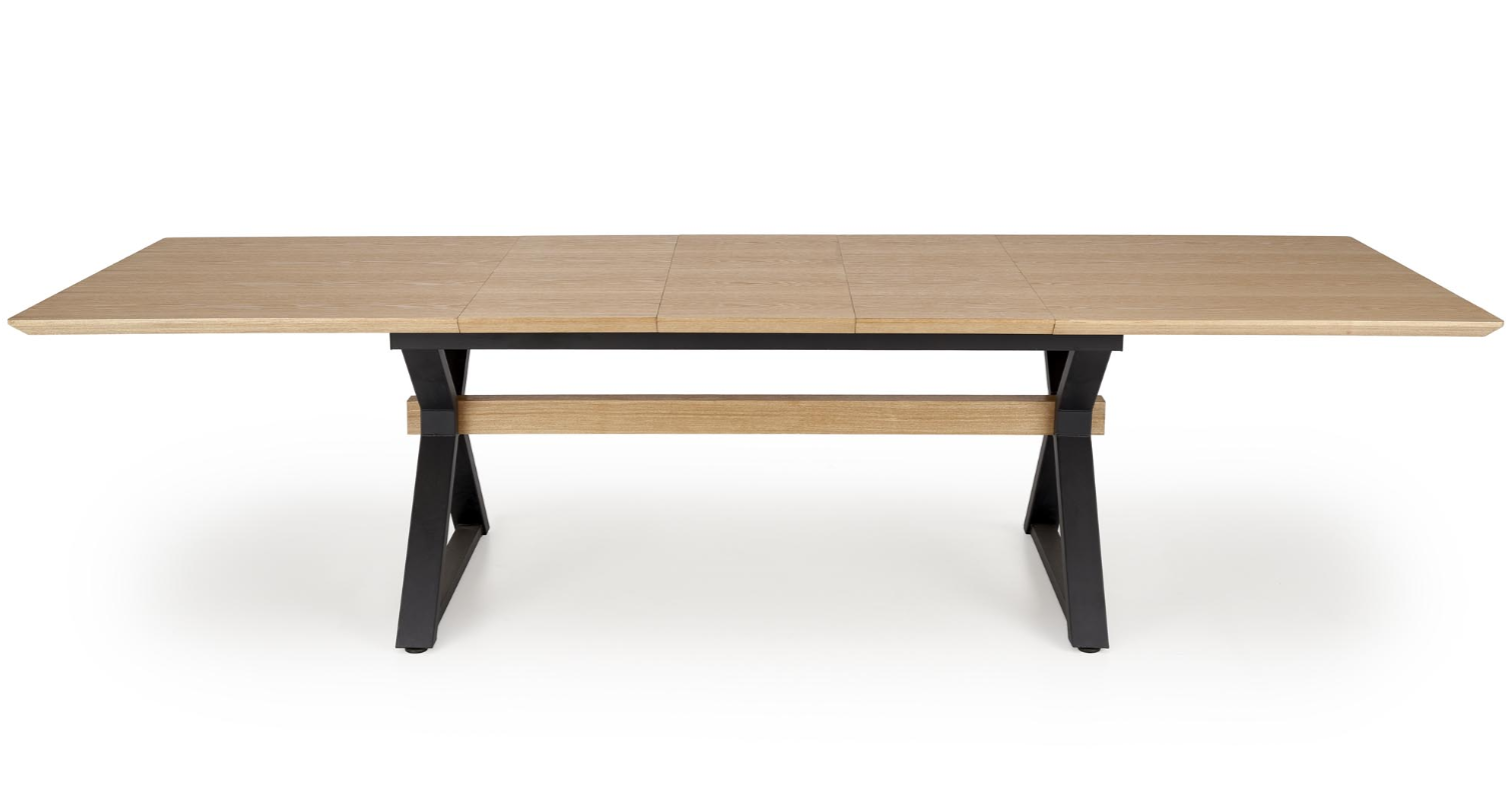 Tavolo allungabile per 8/10 persone rovere Helicon 180/300x100 cm