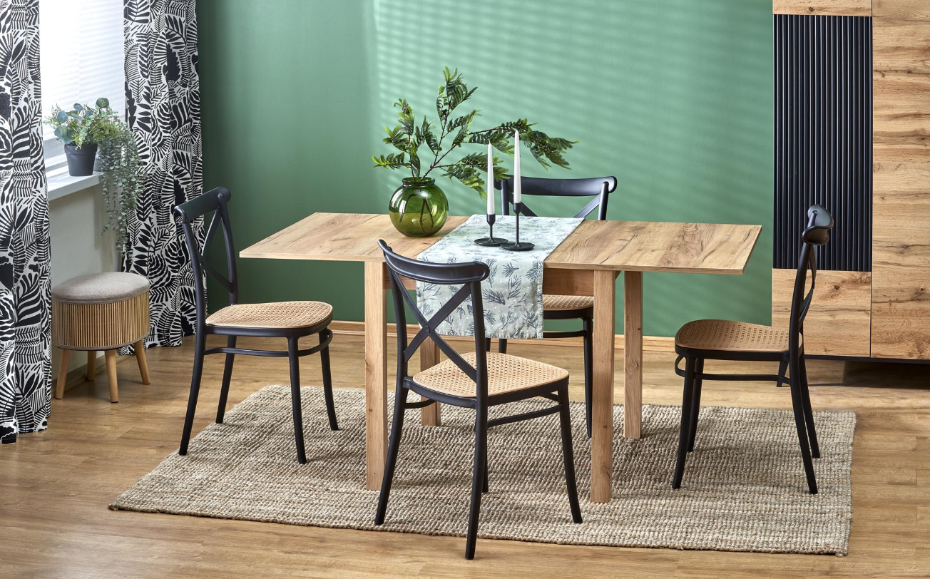 Tavolo allungabile per 4/6 persone Grecia 80/160x80 cm