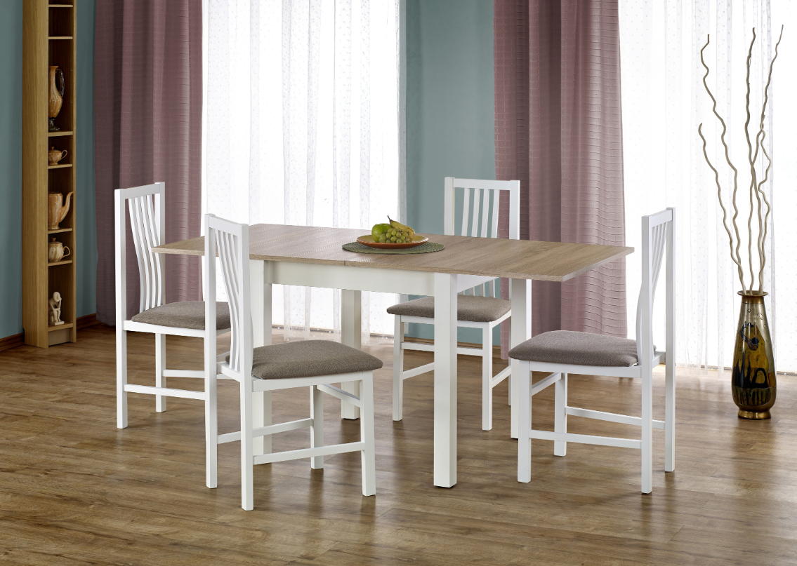 Tavolo allungabile per 4/6 persone Grecia 80/160x80 cm