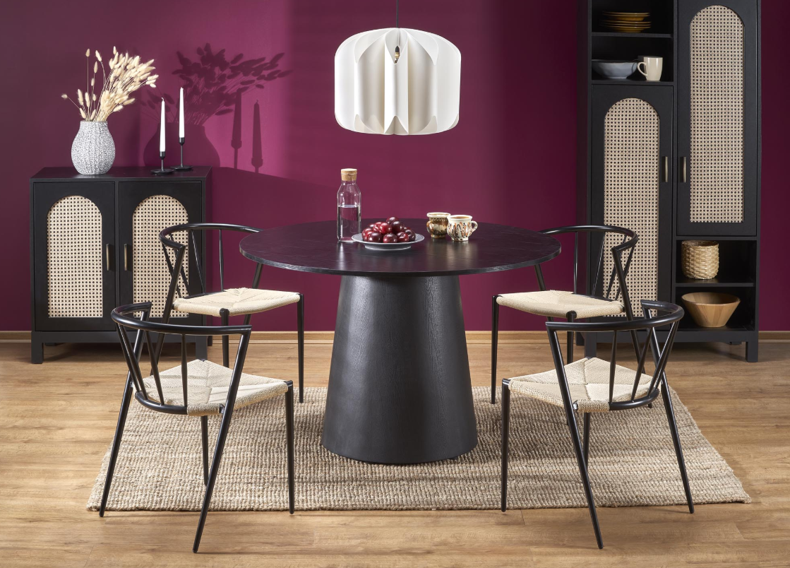 Tavolo rotondo per 4 persone Kelmo 120x77 cm