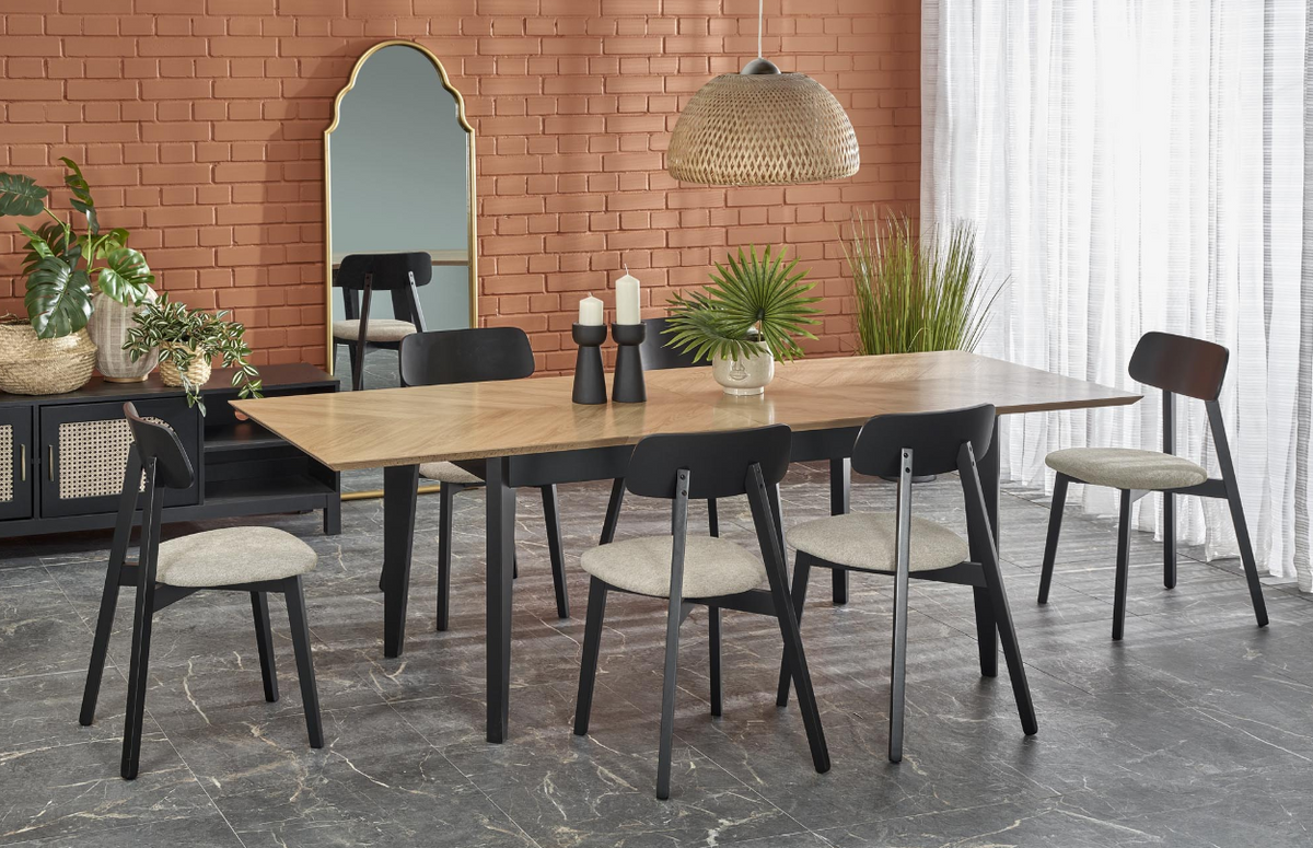 Tavolo allungabile per 6/8 persone Teseo 160/240x90 cm