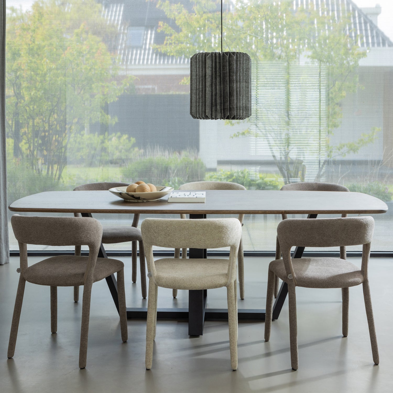 Set di 2 sedie da pranzo Noble 51x76 cm