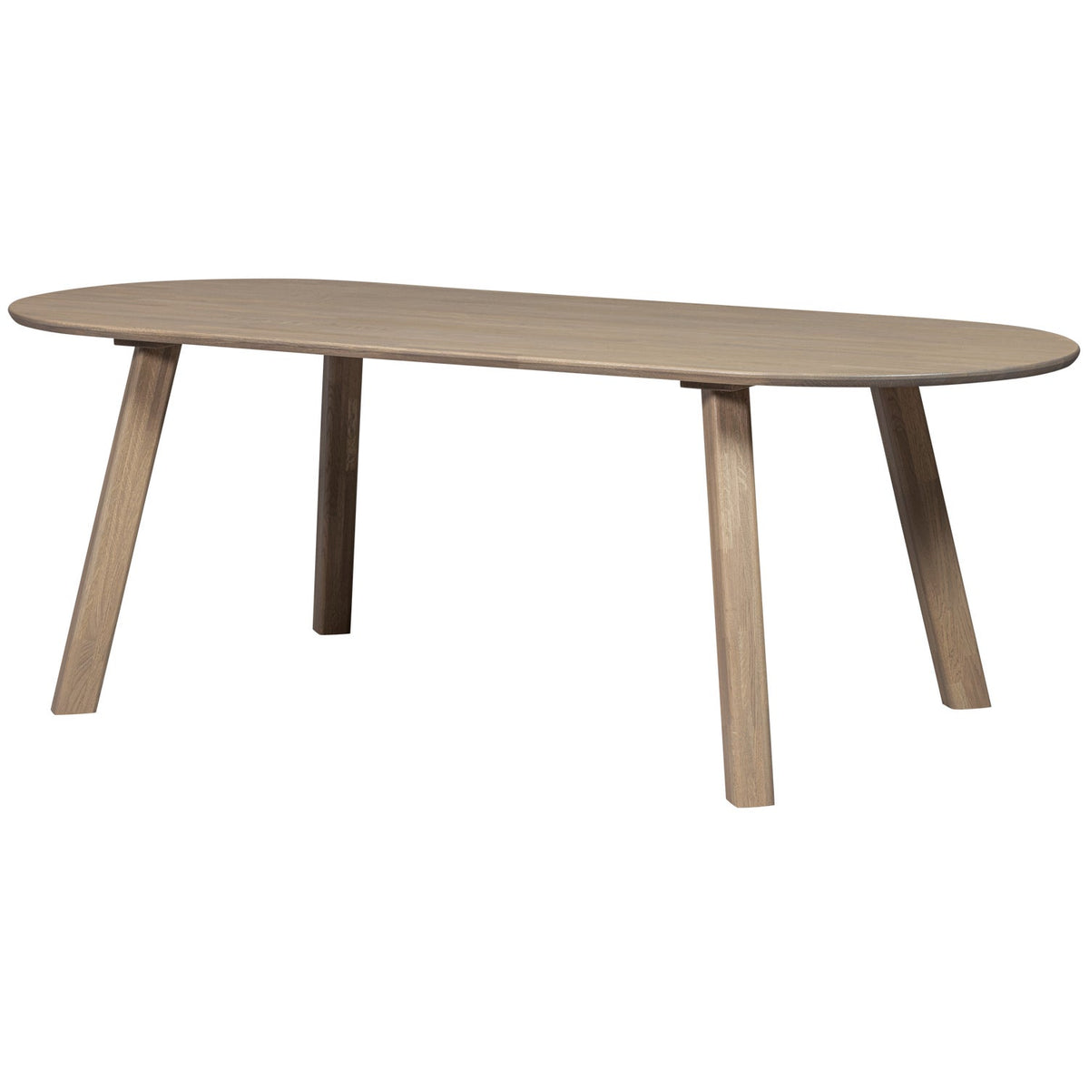 Tavolo da pranzo ovale in rovere Edge 219x75 cm