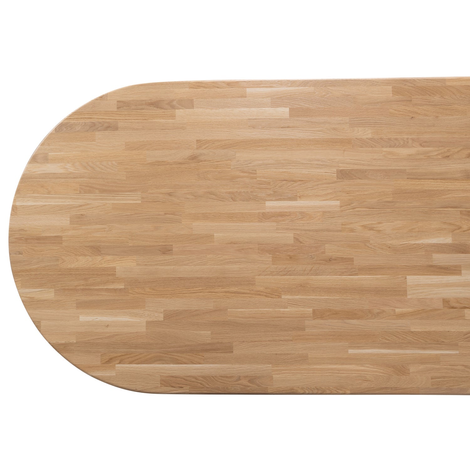 Tavolo da pranzo ovale in rovere Tablo 75x219 cm