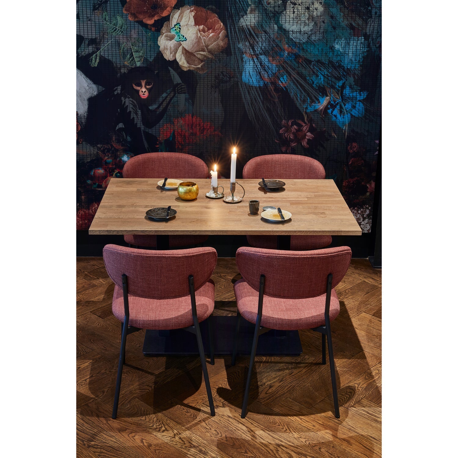 Tavolo da pranzo rettangolare marrone Tablo 119x74 cm
